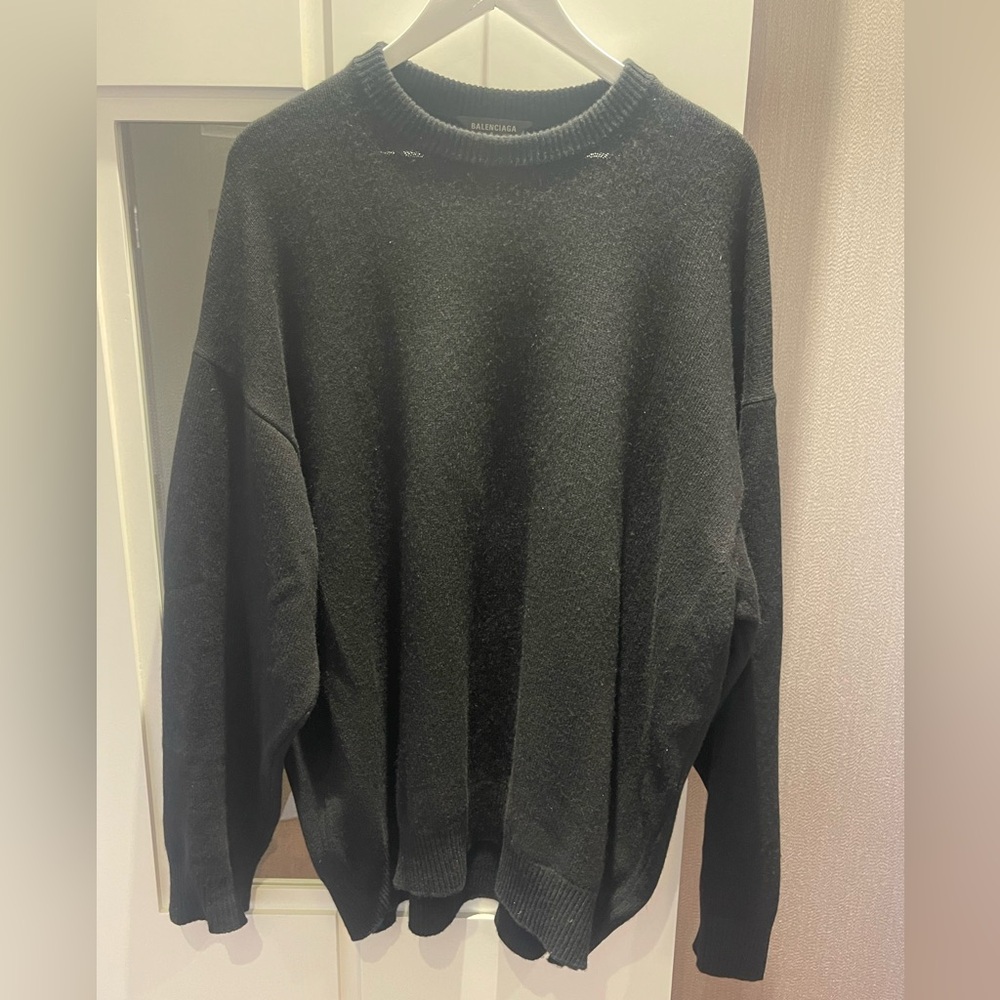 Authentic Balenciaga cashmere sweater